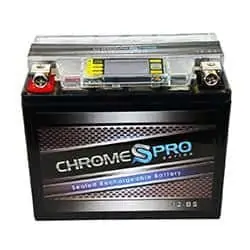 Chrome Battery YTX12-BS