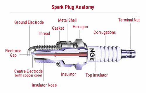 best spark plug anatomy
