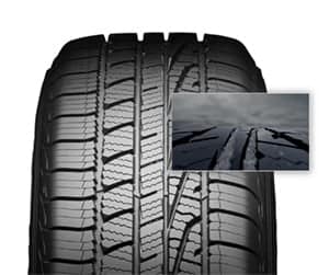 Goodyear Assurance WeatherReady Evolving Traction Grooves